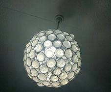 crystal lamp shade