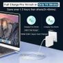 106W USB C Super Fast Charger,Compatible with MacBook Pro Super Fast Charger,Compatible with laptop charger MacBook Pro 16,15,14,13 inches, MacBook Air 13 inches, iPad Pro 12.9 Image 2