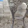 Antique Cast Iron Garden Pub Table Image 2