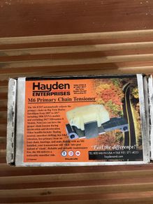 Hayden m6 primary chain tensioner