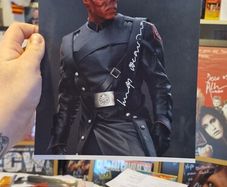 Hugo Weaving Red Skull Autograph