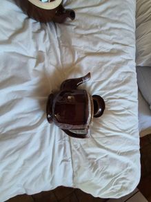Vintage Teapot Newer Version Brown Betty