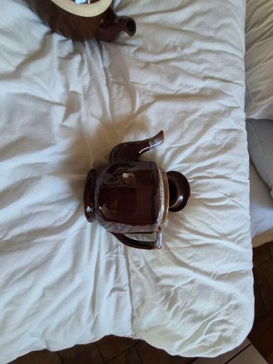 Vintage Teapot Newer Version Brown Betty