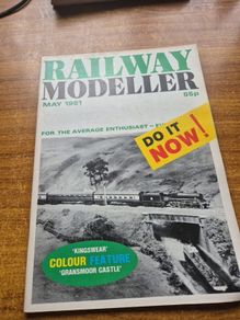 Rare Find: Vintage Railway Modeller May 1981.