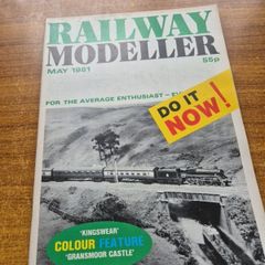 Rare Find: Vintage Railway Modeller May 1981.