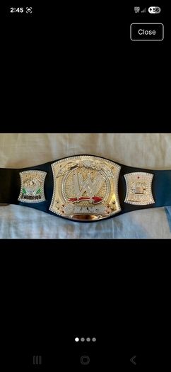 wrestling belts