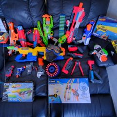 NERF& K-NEX  Action bullet guns TOYS