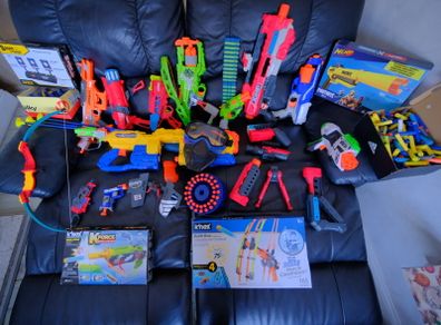 NERF& K-NEX  Action bullet guns TOYS