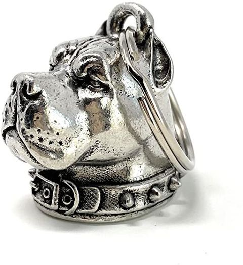 Bravo 3D Pit Bull Guardian Spirit Bell Motorcycle Motorbike Biker Gift