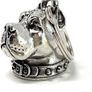 Bravo 3D Pit Bull Guardian Spirit Bell Motorcycle Motorbike Biker Gift Image 3