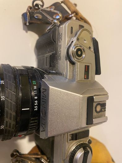 Minolta X-300 Camera with Sigma 28-70 lens
