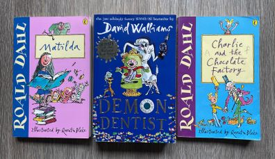 Roald Dahl & David Walliams Kids Books