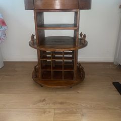 Kitchen island on wheels marble top