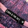 Cara and the Sky Jennie Cable High Neck Balloon Sleeve Jumper (Size M) Image 2