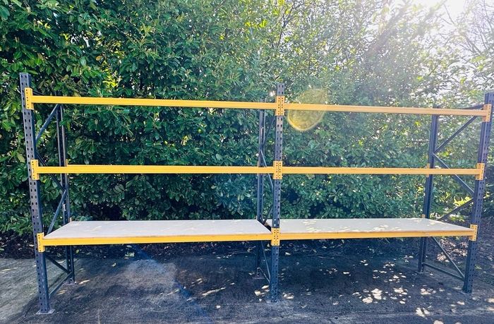 Pallet Racking - Dexion - With Boards - Like New - Large Quantity Available