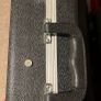 electric guitar hard case with clips for back strap fits Gibson fender Stratocaster telecaster charvel Jackson Ibanez esp music man Image 9