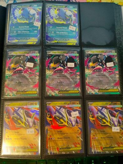 Phantasmal Flames full art . Ex's and promos