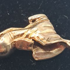 Vintage 9ctgold charm boots