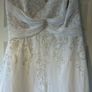 Forever Yours white wedding dress. Size 24UK Image 2