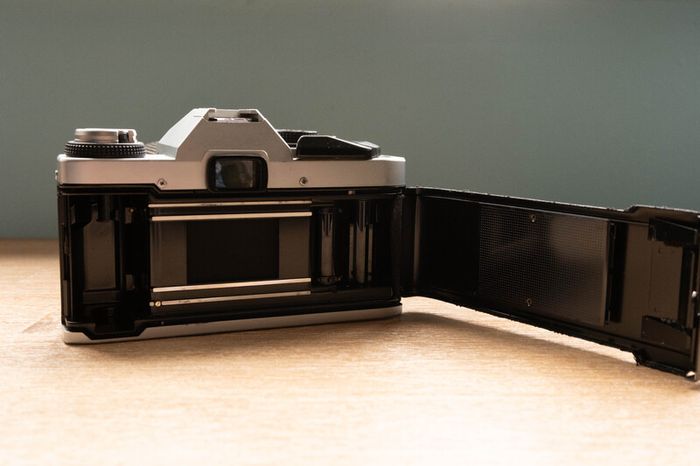 1980s Olympus OM-20 camera