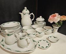 Vintage Furstenberg  "Castle Garden" Germany Porcelain  Tea or Coffee Table Ware