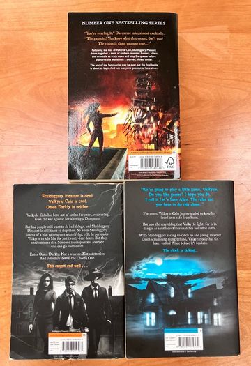 Skulduggery Pleasant Books 9,10&11 by Derek Landy