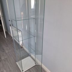 glass display cabinet