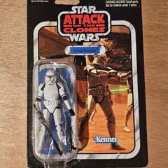 Star Wars Clone Trooper 3.75 " Scale (Some Edge Wear To The Card) New & Unopened