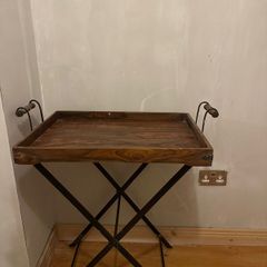 Breakfast Serving Table.