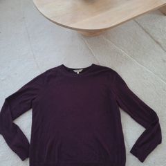 L.K.Bennett Burgundy Merino wool jumper M