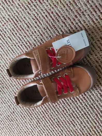 Brand New M&S boys leather shoes