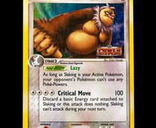 Slaking 13/108 Stamped Reverse Holo EX Power Keepers Pokemon Card 2007