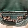 Liu-Jo designer Forest green quilted cross body bag Image 8