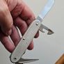 Vintage Wenger Alox Soldier 1977 Original Swiss Army Issued Swiss Army Knife Discontinued Collectable Image 2
