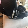 maxi cosi car seat, isofix base and rain cover Image 3
