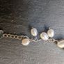 River pearl and silver women bracelet Image 2