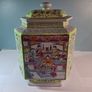 Large Chinese Hand Painted Jar and Lid Image 5