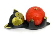 Mid Century Walter Bosse Cat Candle Holder