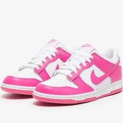 Nike pink low dunk