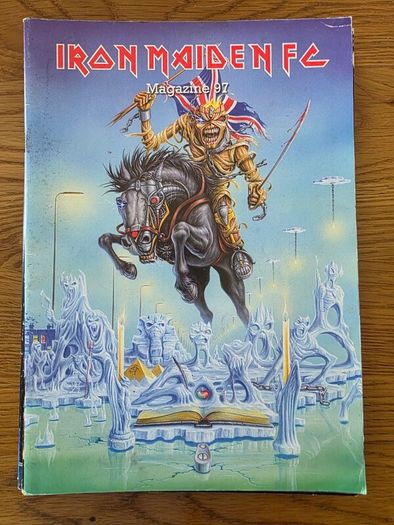 Iron Maiden Fan Club Magazines. Multiple Issues incl. number 100 & 99.5