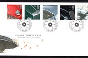 1996 Great Britain Classic Sports Cars Commemorative Stamps Royal Mail Addressed Stamp First Day Cover (FDC)