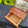 Vintage mirror vanity box with drawer Image 4