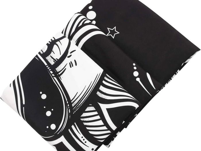 Sun and Moon Tapestry Black and White Large Tablecloths Psychedelic Tapestry Wall Hanging for Bedroom Living Room Decoration (MULTIPLE SIZES)