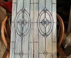 Glass panels x 4