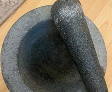 Heavy Granite Mortar & Pestle