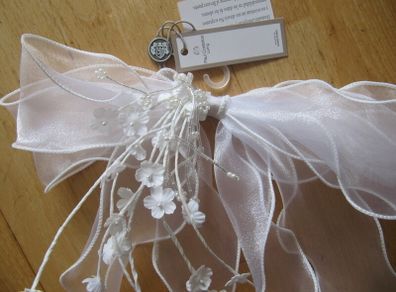 White Communion head piece Accessories
