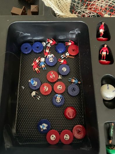 Subbuteo Euro 96 Special Edition boxed set Complete Blue Scoreboard