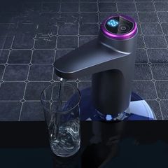 Rechargeable pumped water tap