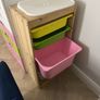 kids storage with 4 boxes Image 2