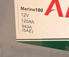 120 Ah  Leisure battery